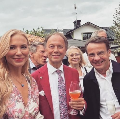 Sverker Littorin i samtal med Sveriges statsminister Ulf Kristersson
